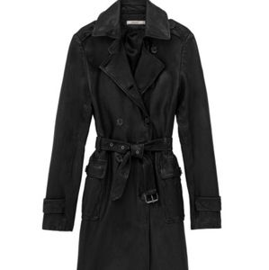 J Brand Amely leather trench coat 1,700.